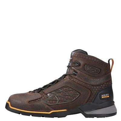 Ariat Rebar Flex 6" Çikolata Kahverengi Iş Ayakkabıları Erkek (40849-172)